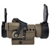 M2 Red-Green Dot con L Shaped Mount Nero (AO5020 AIM-O)