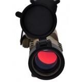 M2 Red-Green Dot con L Shaped Mount TAN (AO5020 AIM-O)