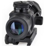 4X32 Tactical Compact Scope con Reticolo Illuminato Nera (AO3036 AIM-O)