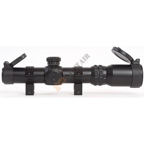 1-4x24SE Tactical Scope (Red-Green Reticle) Nera (AO3044 AIM-O)