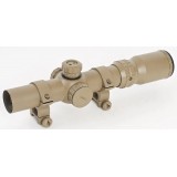 1-4x24SE Tactical Scope (Red-Green Reticle) TAN (AO3044 AIM-O)