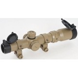 1-4x24SE Tactical Scope (Red-Green Reticle) TAN (AO3044 AIM-O)