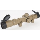 1-4x24SE Tactical Scope (Red-Green Reticle) TAN (AO3044 AIM-O)