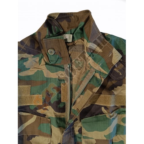 Mimetica Completa Woodland con ZIP tg. M (WOODZIP Royal)