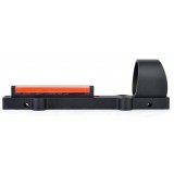 1X28 Collimeter Sight Optic Fiber per Fucile a Pompa Nero (AO3042 AIM-O)