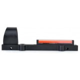 1X28 Collimeter Sight Optic Fiber per Fucile a Pompa Nero (AO3042 AIM-O)