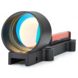 1X28 Collimeter Sight Optic Fiber per Fucile a Pompa Nero (AO3042 AIM-O)