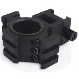 Coppia di Anelli Alti Tri-side Rail 25.4 - 30 mm Neri (AO9031 AIM-O)