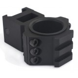 Coppia di Anelli Alti Tri-side Rail 25.4 - 30 mm Neri (AO9031 AIM-O)