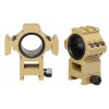 Coppia di Anelli Alti Tri-side Rail 25.4 - 30 mm TAN (AO9031 AIM-O)