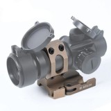 Anello Tactical QD Mount 25/30 mm Nero (AO9019 AIM-O)