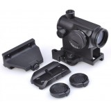 T1 Red/Green Dot with QD/Low Mount Black (AO5029 AIM-O)