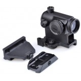 T1 Red/Green Dot with QD/Low Mount Black (AO5029 AIM-O)