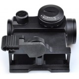 T1 Red/Green Dot with QD/Low Mount Black (AO5029 AIM-O)