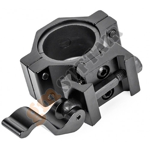 25.4/30 mm Split Ring QD - Black(AO9041 Aim-O)