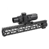 3x25 Scope - Red/Green Reticle - Black (AO3068 AIM-O)