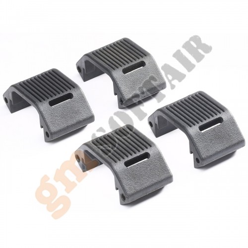 Handguard Standard Unit Neri - 4 Pezzi (AM-DH-013-BK ARES)