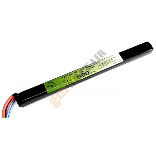 LiPo 11.1V x 1300mAh - 20C - AKS - DEANS (B13KD SUPREME)