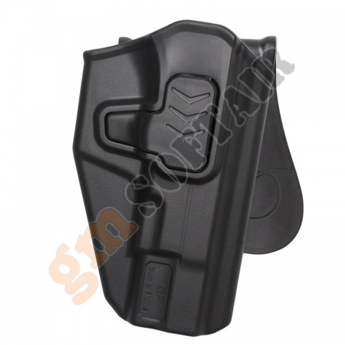 Fondina in Polimero - Level II OWB - Beretta 92FS / Taurus PT92 (GF-POB92A Gunflower)