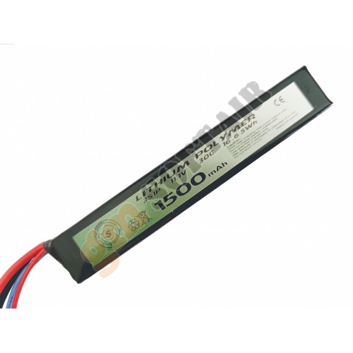 LiPo 11.1V x 1500mAh - 30C - Tubo - TAMIYA (B15TT SUPREME)