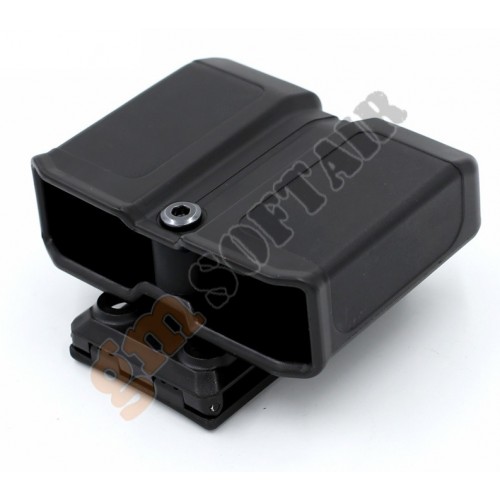 Porta Caricatori in Polimero - OWB Double - 9mm/cal.40 - Belt Clip (GF-PMD21 Gunflower)