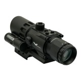 Prisme Scope 4x32 - Red Laser - Black (8384 JS-Tactical)