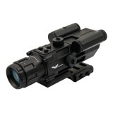 Prisme Scope 4x32 - Red Laser - Black (8384 JS-Tactical)
