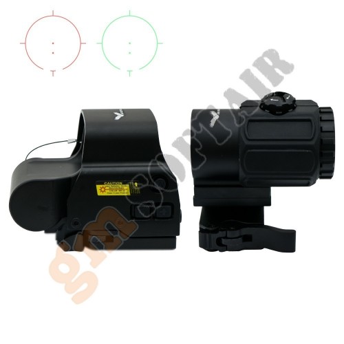 Kit Dot 558 + Magnifier 3X (G43558 JS-Tactical)