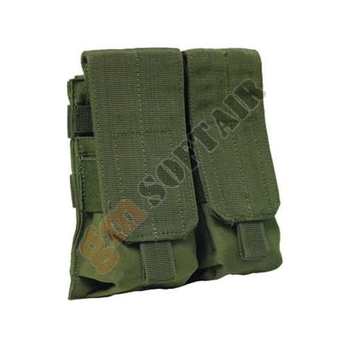Porta Caricatori M4 Double Mag Pouch Verde Oliva (20-7331 Voodoo Tactical)