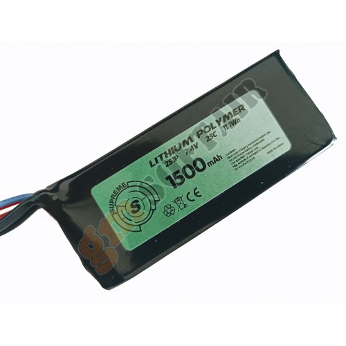 LiPo 7.4V x 1500mAh - 30C - Tavoletta - TAMIYA (A13T SUPREME) LiPo 7.4V x 1500mAh - 30C - Tavoletta - TAMIYA (A13T SUPREME)