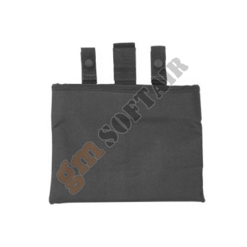 8 In Roll-Up Dump Pouch Nero