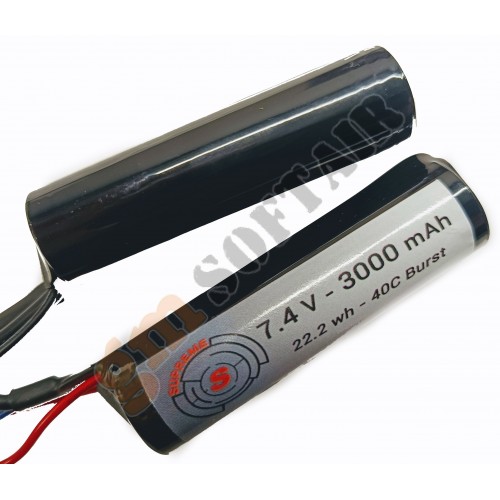 Li-Ion 7.4V x 3000mAh - 40C - Crane - Tamiya (LA3CT SUPREME)