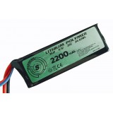 LiPo 11.1V x 2200mAh - 25C - Tavoletta - TAMIYA (B22D SUPREME)