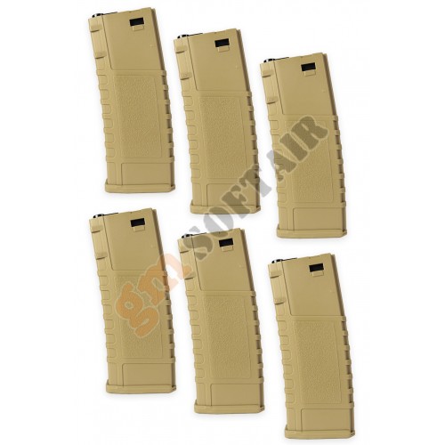Box 6 Caricatori REAL CAP 30 bb TAN (GB-06-09 Lonex) Box 6 Caricatori REAL CAP 30 bb TAN (GB-06-09 Lonex)