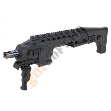 Caribe Action Combat Carbine for Glock 17-18 Black (APS-SA011B APS CONCEPTION)