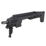 Caribe Action Combat Carbine per Glock Nero (APS-SA011B APS CONCEPTION)