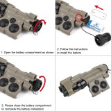 Finto Sistema di Puntamento - MAWL-C+ - DUMMY - TAN (WDX067 WADSN)