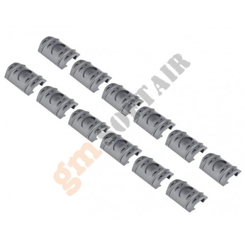 Set Copri Rail in Gomma - Neri (JS-RC50 JS-Tactical) Set Copri Rail in Gomma - Neri (JS-RC50 JS-Tactical)