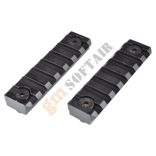 Coppia di Slitte da 7 slot - M-Lok (JS-MLR7 JS-Tactical) Coppia di Slitte da 7 slot - M-Lok (JS-MLR7 JS-Tactical)