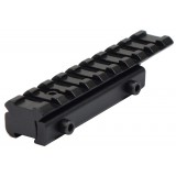 Slitta Adattatore 11mm / Picatinny - 9 Slot (DPAD JS-Tactical)