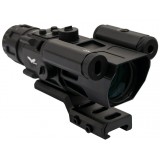 Prisme Scope 4x32 - Red Laser - Black (8384 JS-Tactical)