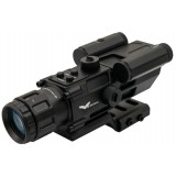Prisme Scope 4x32 - Red Laser - Black (8384 JS-Tactical)