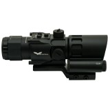 Prisme Scope 4x32 - Red Laser - Black (8384 JS-Tactical)