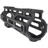 Paramano in Alluminio Top Cut da 7" - Black (JS-7CT JS-Tactical)