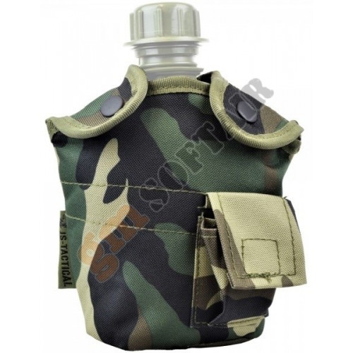 Tasca Porta Borraccia Woodland (JS-1823W JS TACTICAL) Tasca Porta Borraccia Woodland (JS-1823W JS TACTICAL)