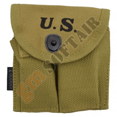 Tasca Porta Caricatori Doppia M1 - Khaki (1702 JS-Tactical) Tasca Porta Caricatori Doppia M1 - Khaki (1702 JS-Tactical)