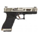 G18 Force Series T7 Nera / Carrello e Canna Silver (WG02WET WE)