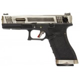 G18 Force Series T7 Nera / Carrello e Canna Silver (WG02WET WE)