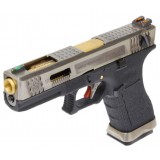 G18 Force Series T3 Nera / Carrello Silver con Canna Oro (WG02WET WE)