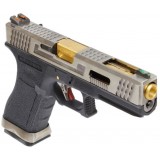 G18 Force Series T3 Nera / Carrello Silver con Canna Oro (WG02WET WE)